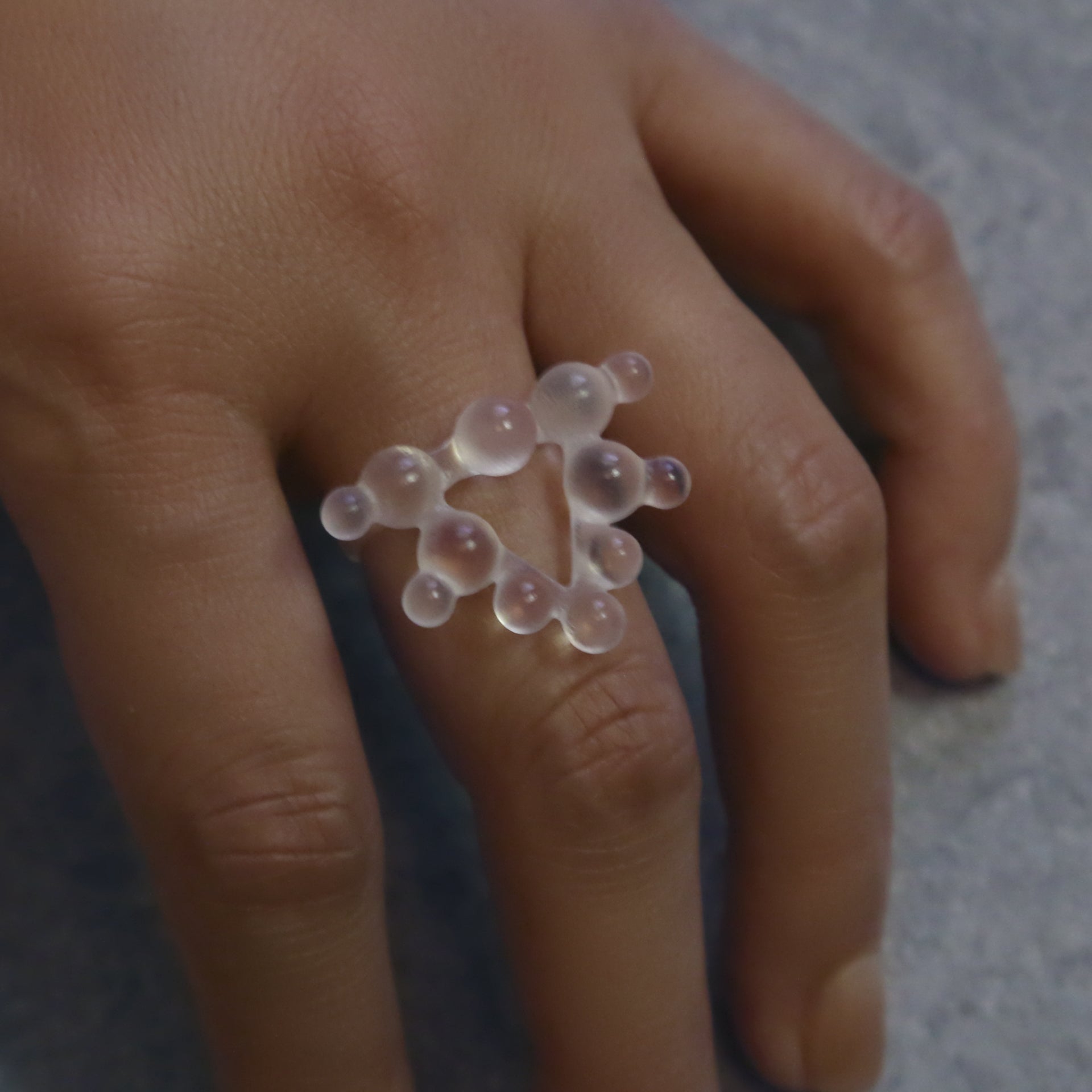 Pearly Dew Drops Rings